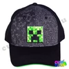 Minecraft szürke-fekete Creeper baseball sapka