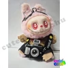 Labubu figura kamerával 18 cm - rózsaszín