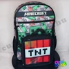 menő fiús minecraft iskolatáska alsósoknak és felsősöknek