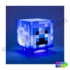 Minecraft Charged Creeper head lámpa hanggal