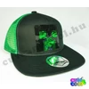 Minecraft simizős Creeper baseball / snapback sapka