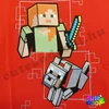 minecraftos lányka póló
