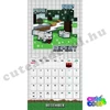 Minecraft falinaptár 2024 30x30cm