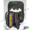 Batman foszforeszkáló iskolatáska és tolltartó