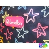 Benetton Stars színes iskolatáska