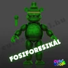 foszforeszkalo five nights at freddy's freddy fazbear figura