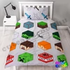 ágyneműhuzat gyerekeknek minecrafttal