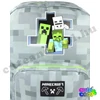 Minecraft áttörő szörnyek szürke iskolatáska