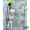 Minecraft áttörő szörnyek szürke iskolatáska