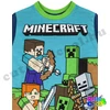 Minecraft Steve és Creeper pizsama