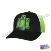 Minecraft 3 Creeper baseball sapka