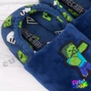 Minecraft Creeper kék mamusz