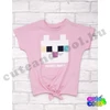 Minecraft cuki cicás rövid ujjú póló
