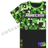 Minecraft zöld-fekete Creeper pizsama rövidnadrággal