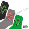 Minecraft zokni szett gyerekeknek