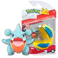 Pokémon Clip 'N' Go Gible harci figura Pokélabdával