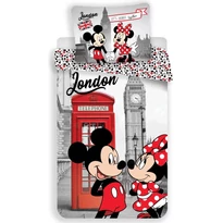 Minnie & Mickey London Ágyneműhuzat - Pamut