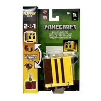 Minecraft Flippin' Figs 2in1 átalakítható játékfigura Méhecske-Virág
