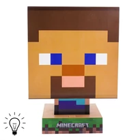 Minecraft Steve asztali led Lámpa