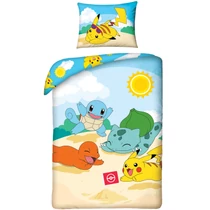 Pokémon nyári kaland ágyneműhuzat - Pamut