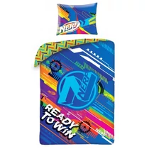 NERF Ready to Win színes ágyneműhuzat - Pamut