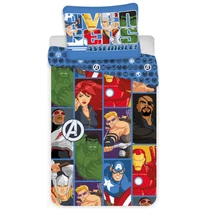 Marvel Avengers képregény mintás ágyneműhuzat
