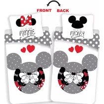 Minnie&Mickey Be Mine ágyneműhuzat - Pamut