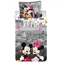 Mickey & Minnie Róma ágyneműhuzat - Pamut