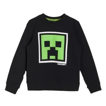 Minecraft Creeper fekete pulóver