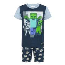 Minecraft Zombi Csonti Creeper rövidujjú pizsama