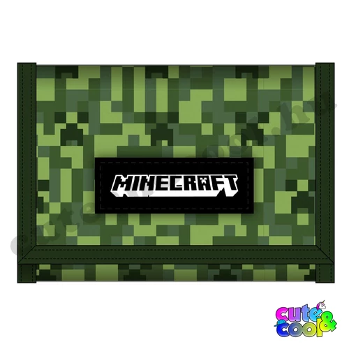 Minecraft terepmintás pénztárca