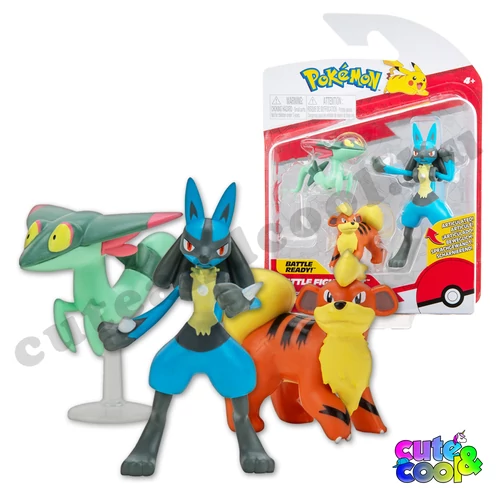 3darabos pokémon játék figura szett