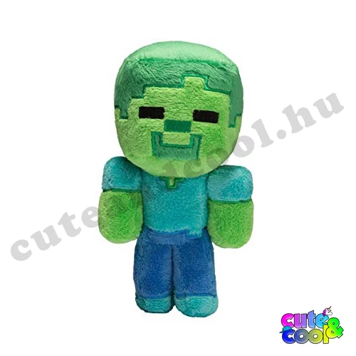 Minecraft Zombi plüss 22cm