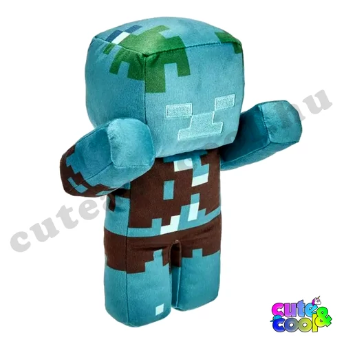 minecraft drowned zombi plüss