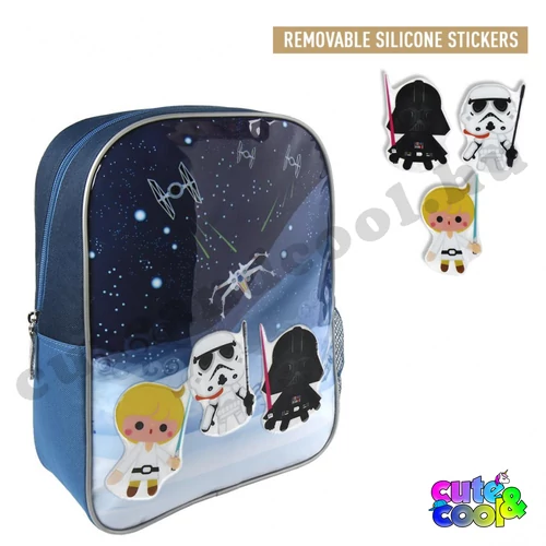 Star Wars ovis hátizsák matricákkal