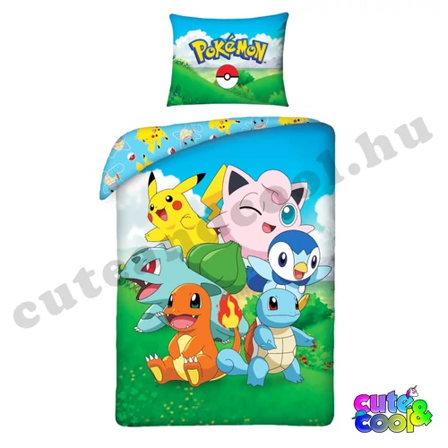 pokémonos cuki ágyneműgarnitúra