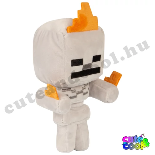 Minecraft lángra kapott Csonti plüss