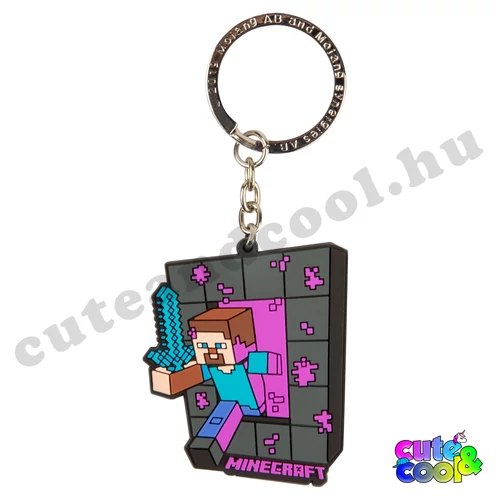 Minecraft Nether Portal kulcstartó
