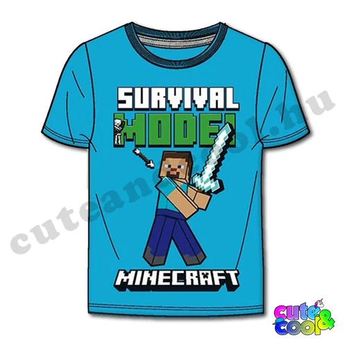 minecraft gyerek póló