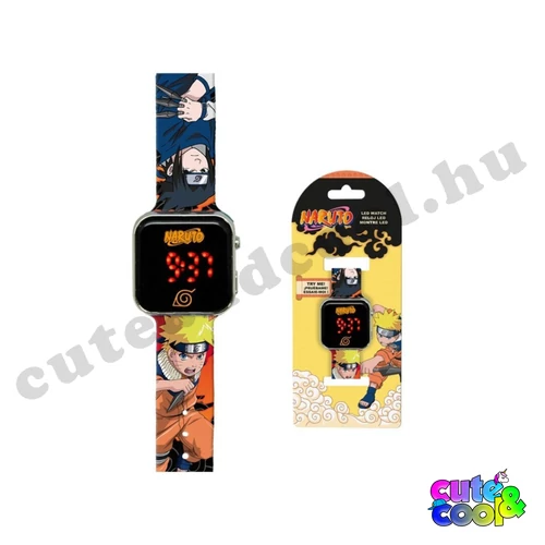 Naruto mintás óra