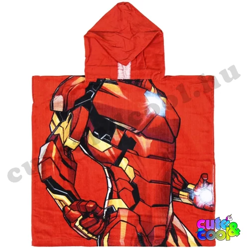 Marvel Bosszúállók Vasember törölköző poncsó
