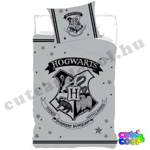 Harry Potter Hogwarts Ágyneműhuzat - Pamut