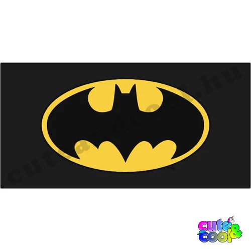 Batman strandtörölköző
