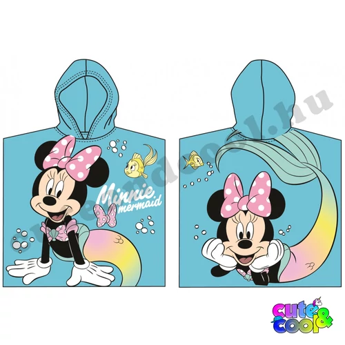 Minnie Mouse pamut poncsó 60x120cm