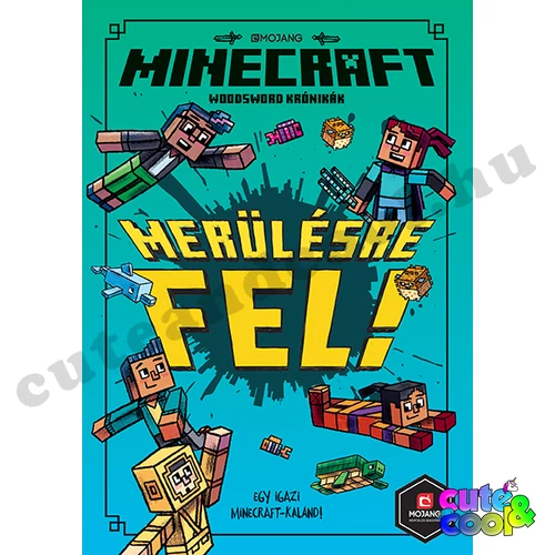 Minecraft - Woodsword Krónikák 3 - Merülésre fel! - Könyv