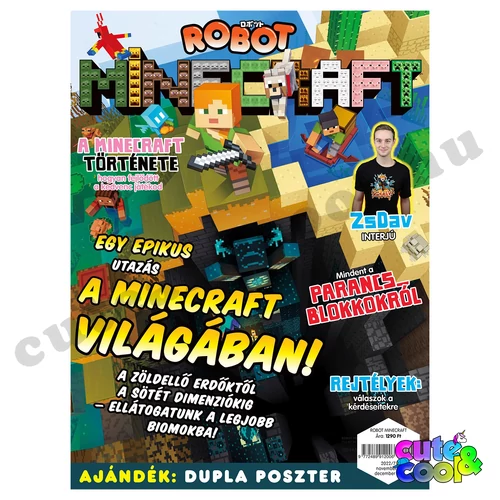 minecraft gyerekmagazin minecraftos újság