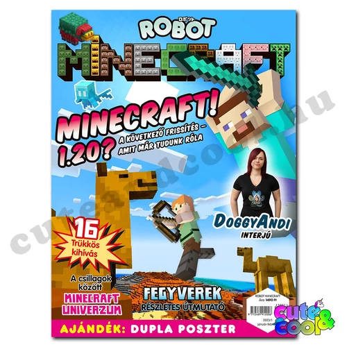minecraft újság gyerek magazin
