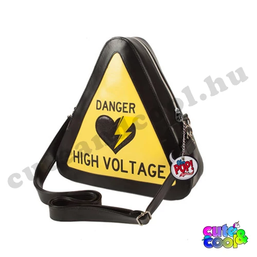 Danger High Voltage oldaltáska