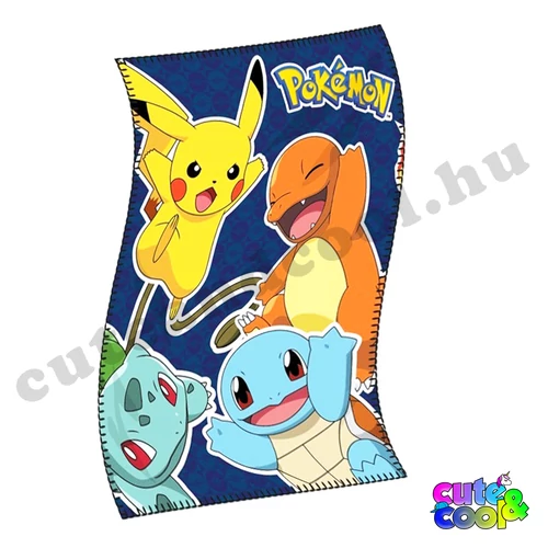 pokémono pléd takaró