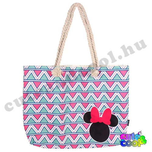 Minnie Mouse háromszög mintás strandtáska